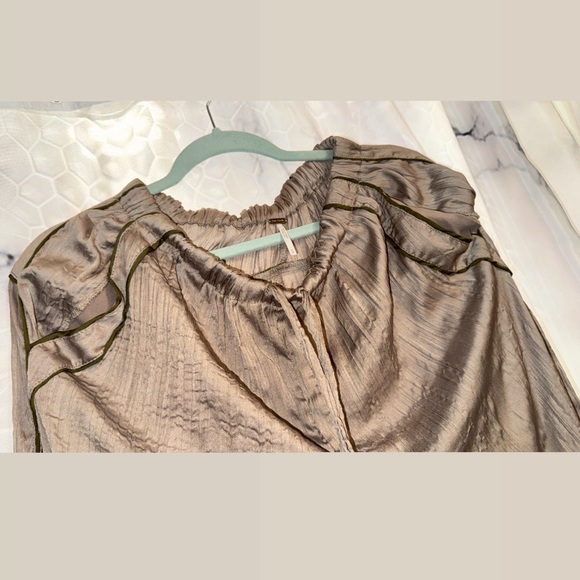 Brown Drawstring Pants - Picture 5 of 7